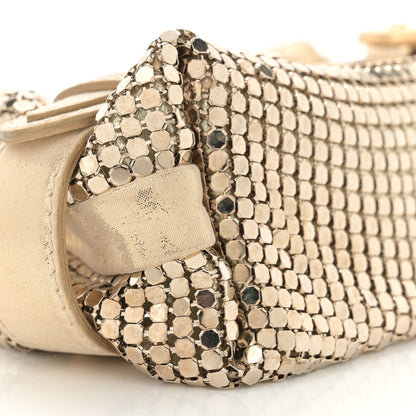 Jimmy Choo Lame Chainmail Mini Tulita Gold 8 of 11