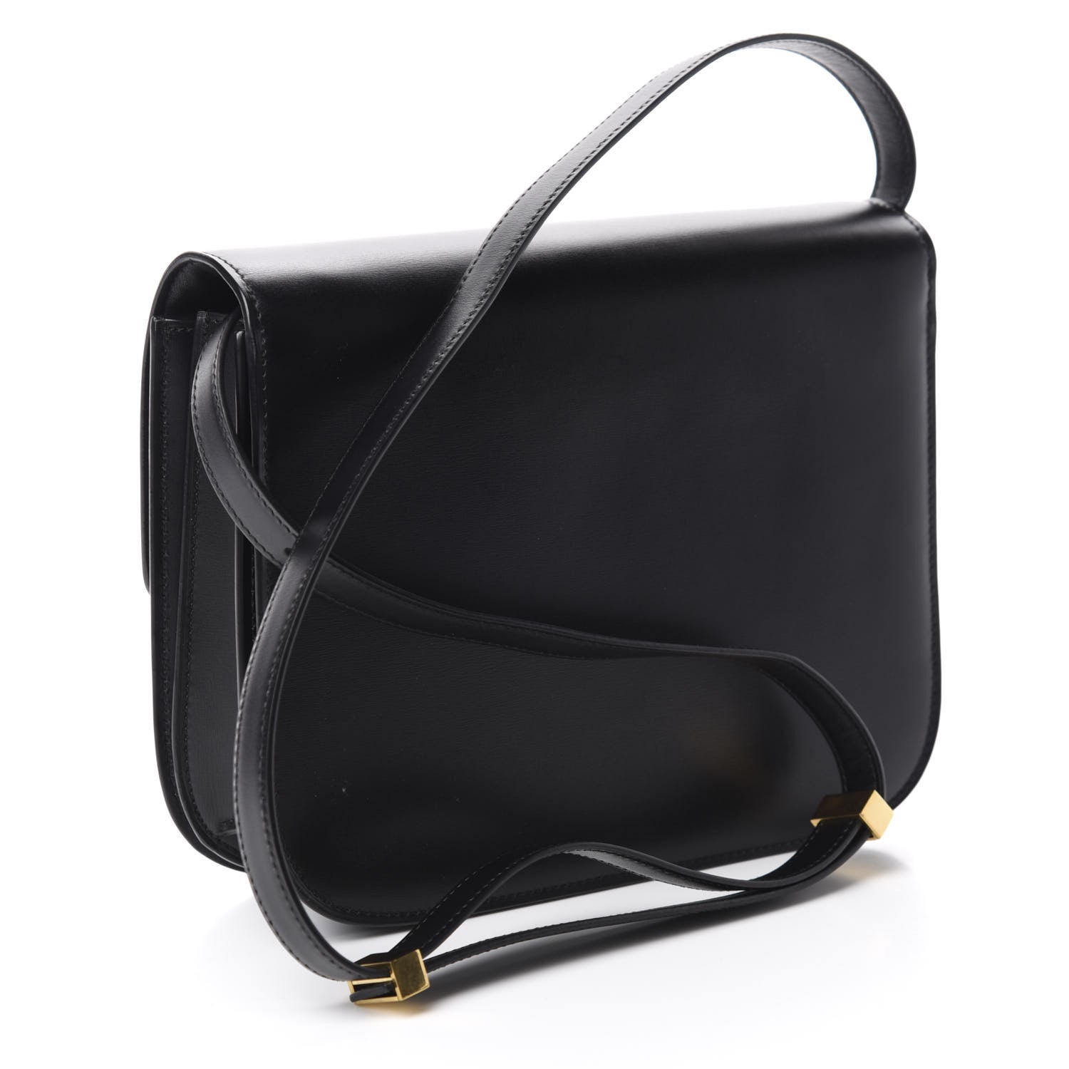 Celine Box Calfskin Medium Classic Box Flap Bag Black 3 of 13