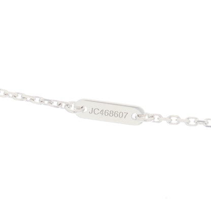 Van Cleef & Arpels 18K White Gold Diamond Mini Frivole Pendant Necklace 3 of 5