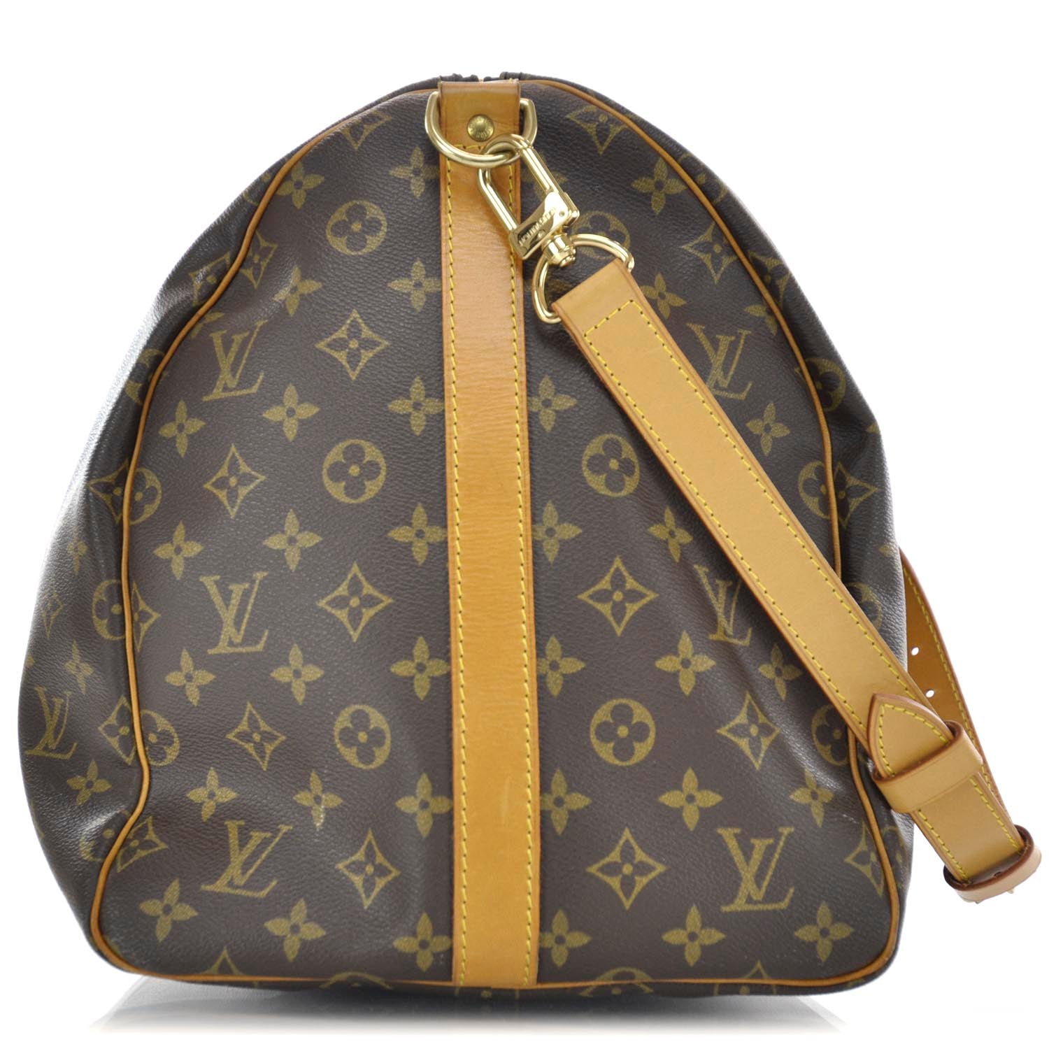 Louis Vuitton Monogram Keepall 55 + Strap 4 of 10