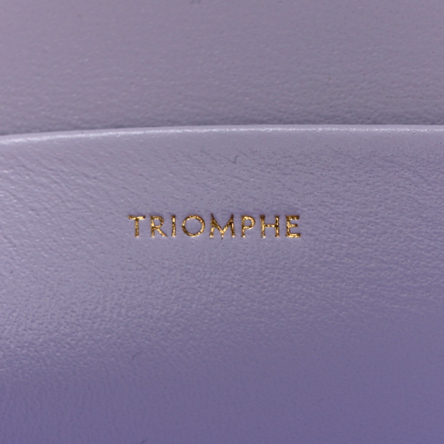 Celine Shiny Calfskin Triomphe Chain Shoulder Bag Light Lavender 8 of 11