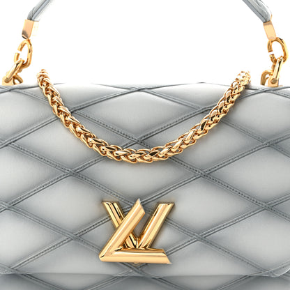 Louis Vuitton Lambskin Malletage GO-14 MM Ecume 8 of 10