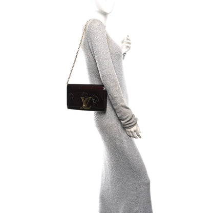 Louis Vuitton Patent Chain Louise GM Amarante 2 of 10
