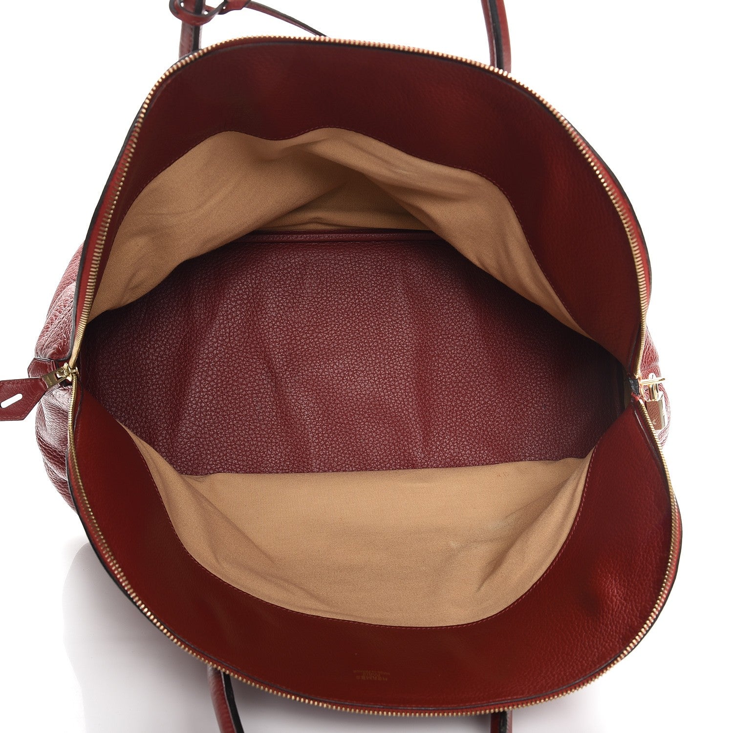 Hermes Taurillon Clemence Bolide 45 Rouge H 5 of 10