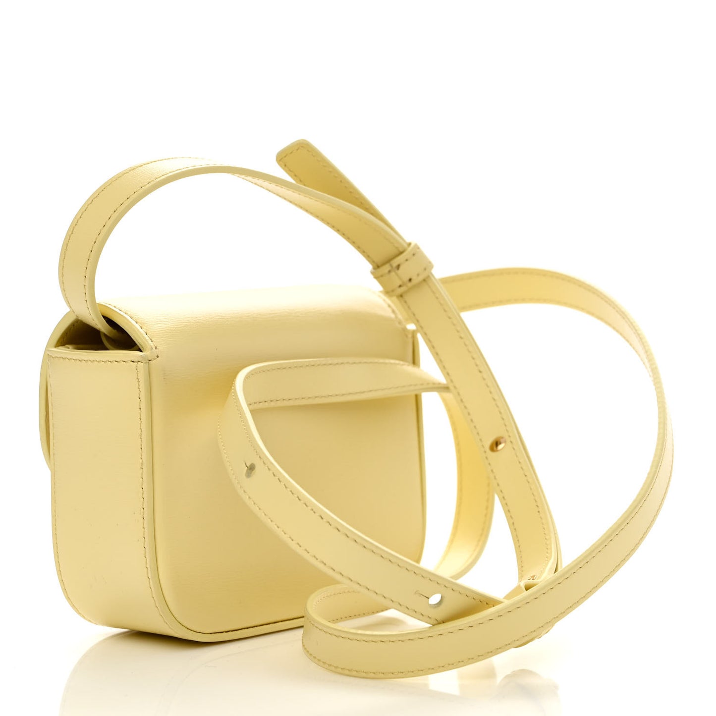 Shiny Calfskin Mini Triomphe Pollen