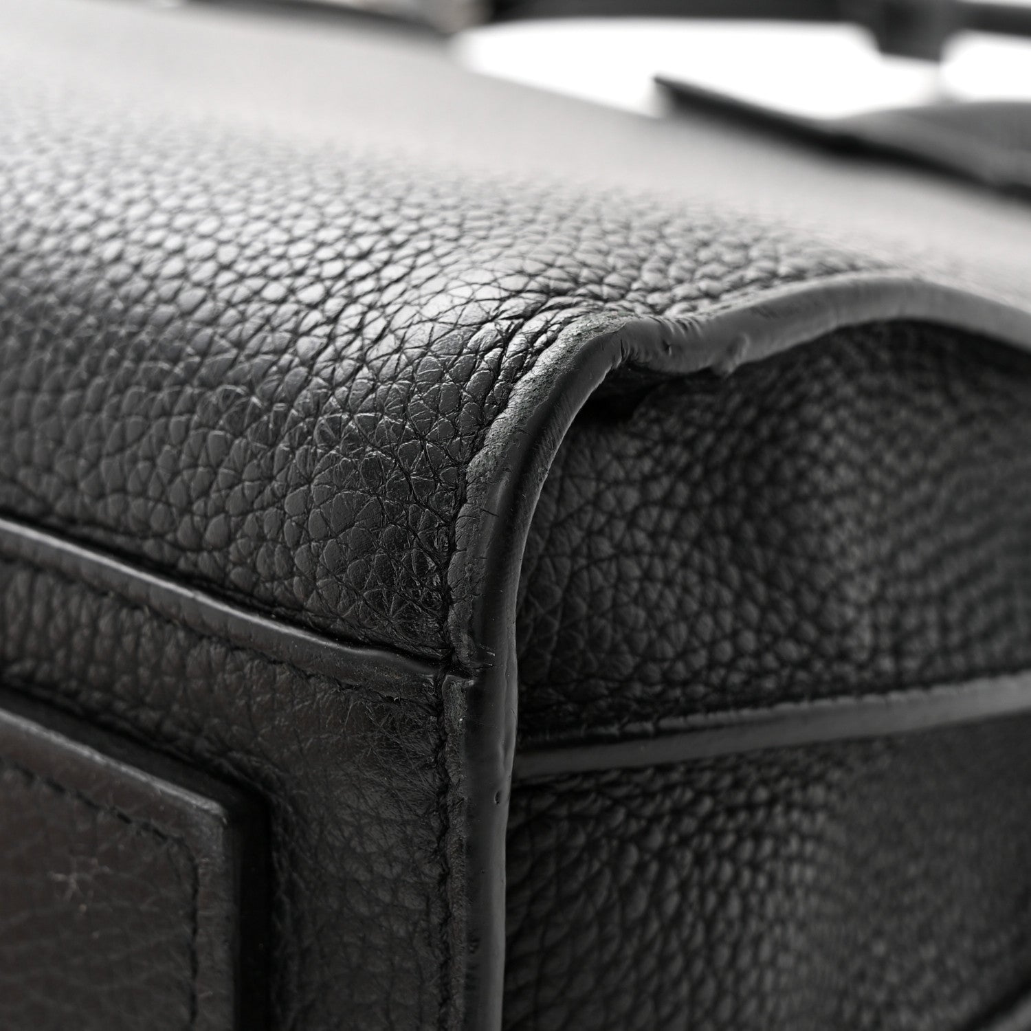 Saint Laurent Grained Calfskin Baby Sac De Jour Souple Black 9 of 30