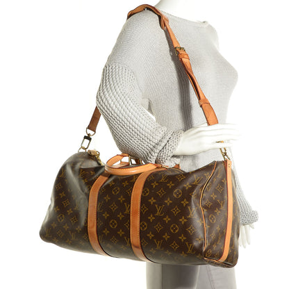 Louis Vuitton Monogram Keepall Bandouliere 45 3 of 12