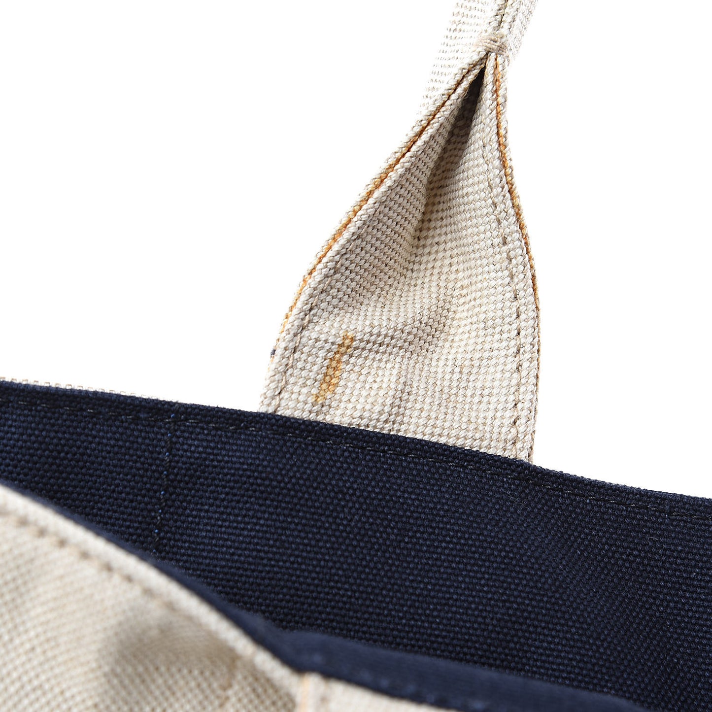 Canvas Mistolino Canapa Tote Naturale Blue