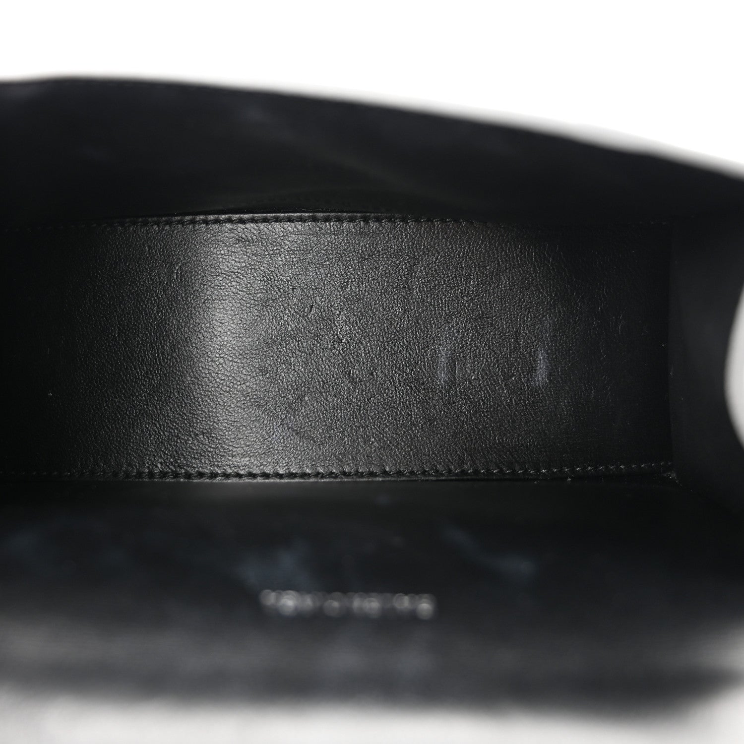 Balenciaga Strass Suede Hourglass Top Handle Bag XS Smoke Grey Crystal 5 of 11