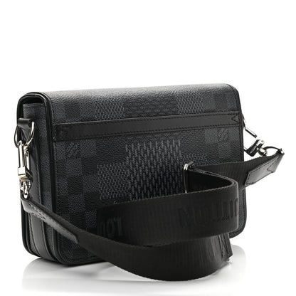 Louis Vuitton Damier Graphite 3D Studio Messenger 3 of 8