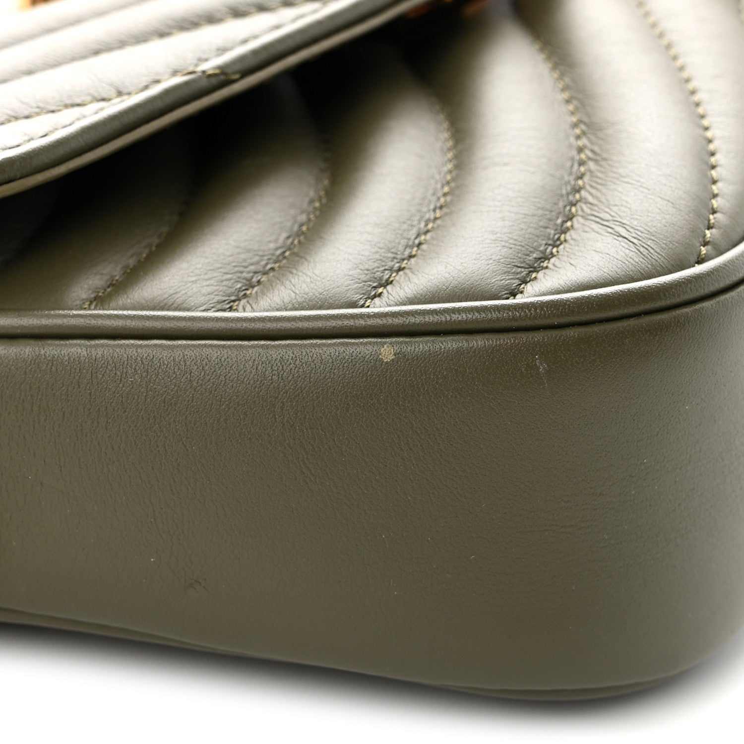 Louis Vuitton Calfskin New Wave Multi Pochette Kaki 10 of 11
