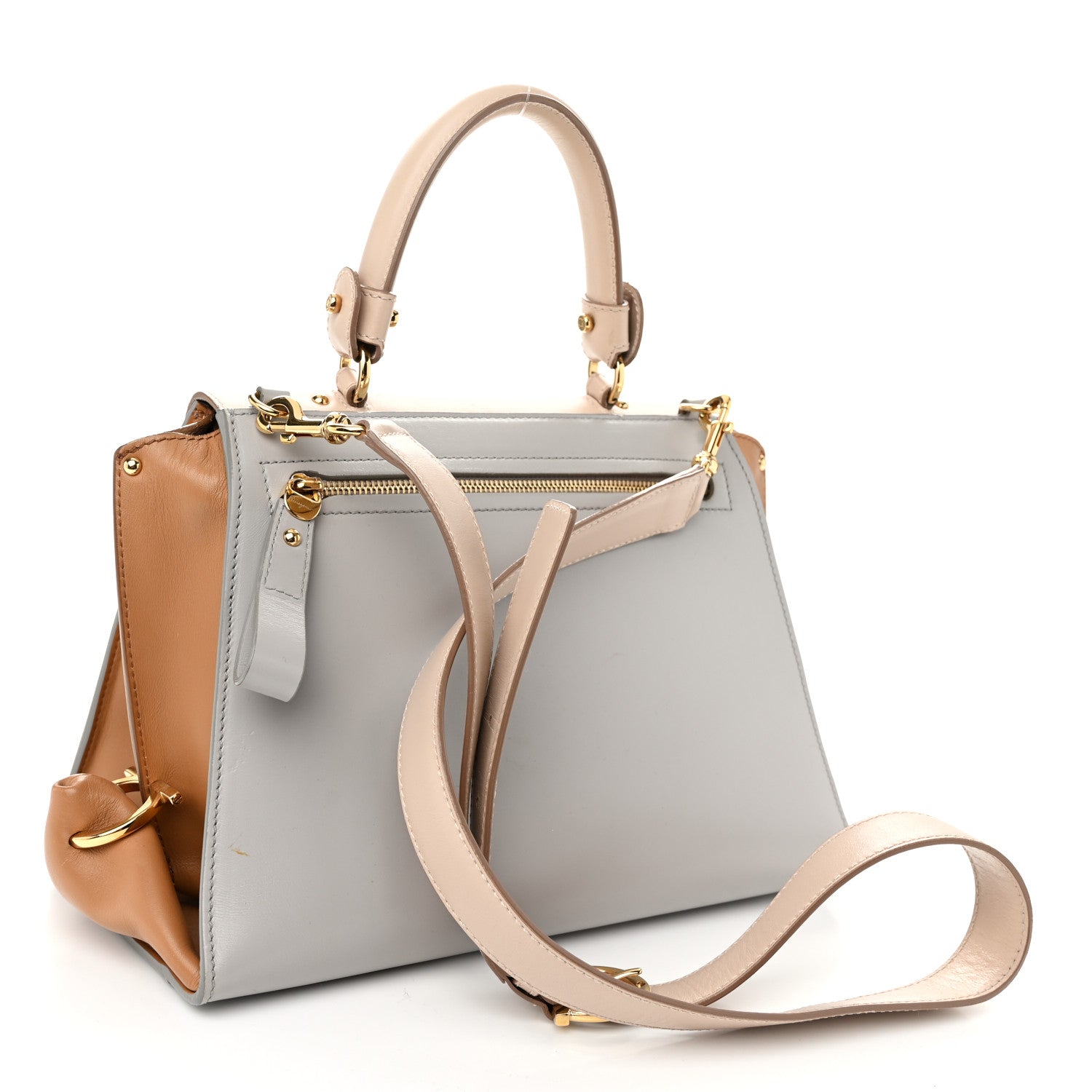 Salvatore Ferragamo Calfskin Sofia Shoulder Bag Multicolor 3 of 13