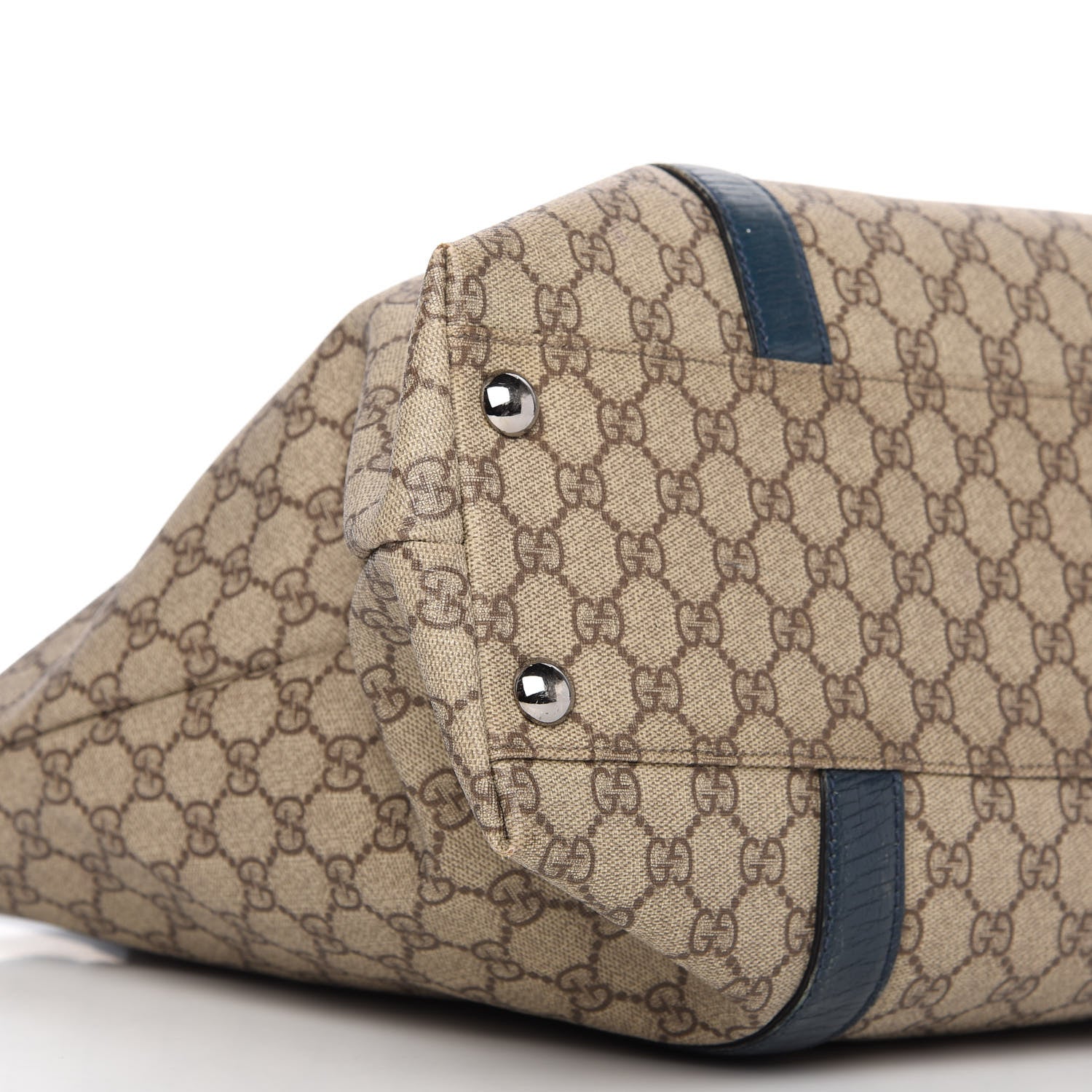 Gucci GG Plus Monogram Tote Blue 6 of 13