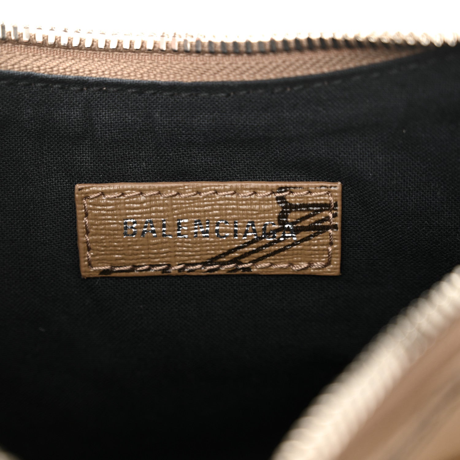 Balenciaga Coated Canvas BB Monogram Le Cagole Shoulder Bag XS Beige Brown 7 of 12