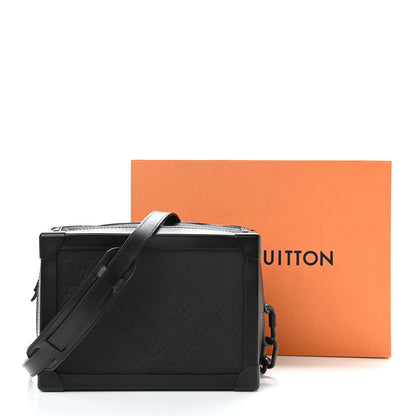 Louis Vuitton Taurillon Monogram Solar Ray Soft Trunk Black 10 of 10