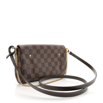 Louis Vuitton Damier Ebene Favorite PM 3 of 10