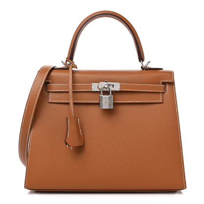 Hermes Epsom Kelly Sellier 25 Gold 1 of 10