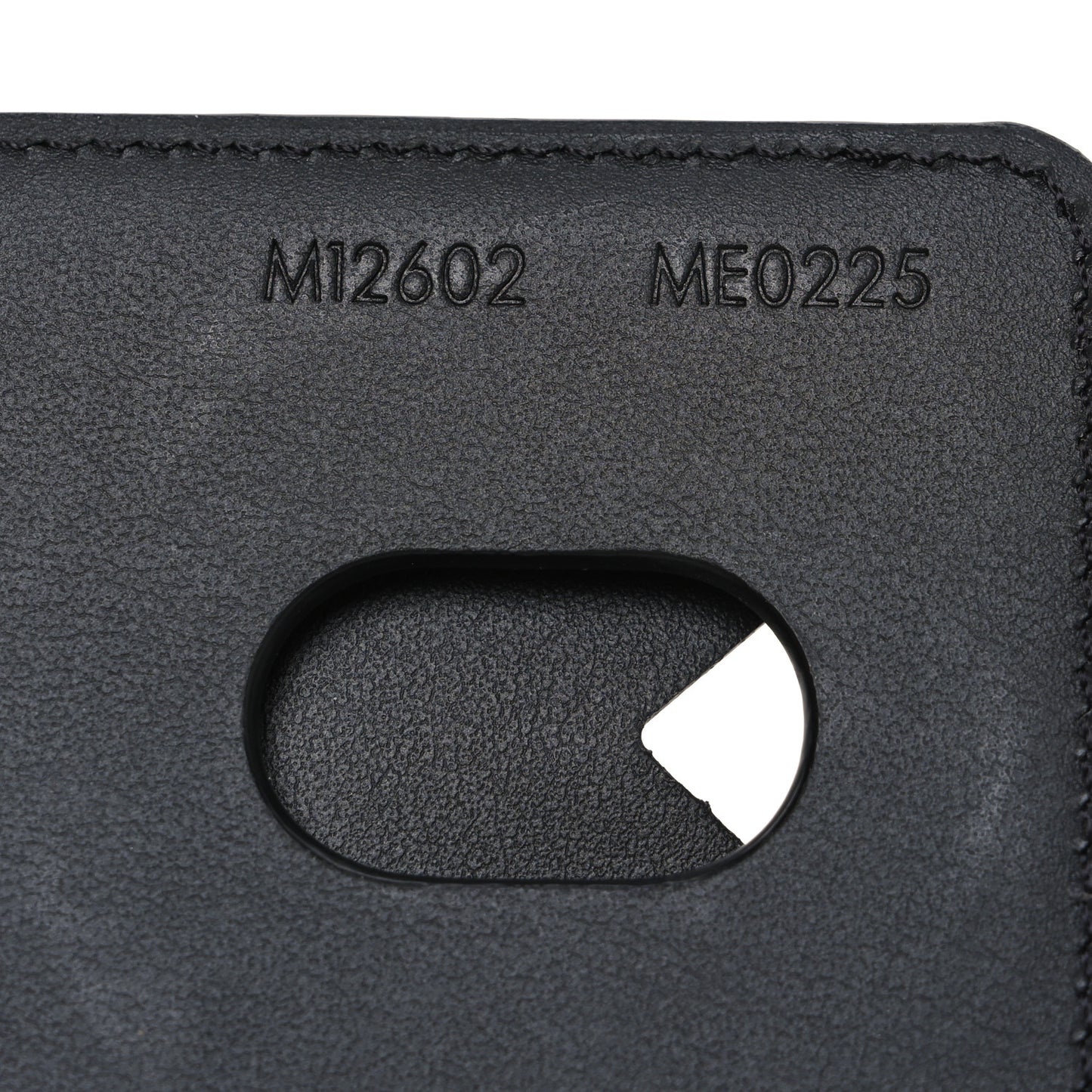 Monogram Eclipse Magnetic Card Holder Black