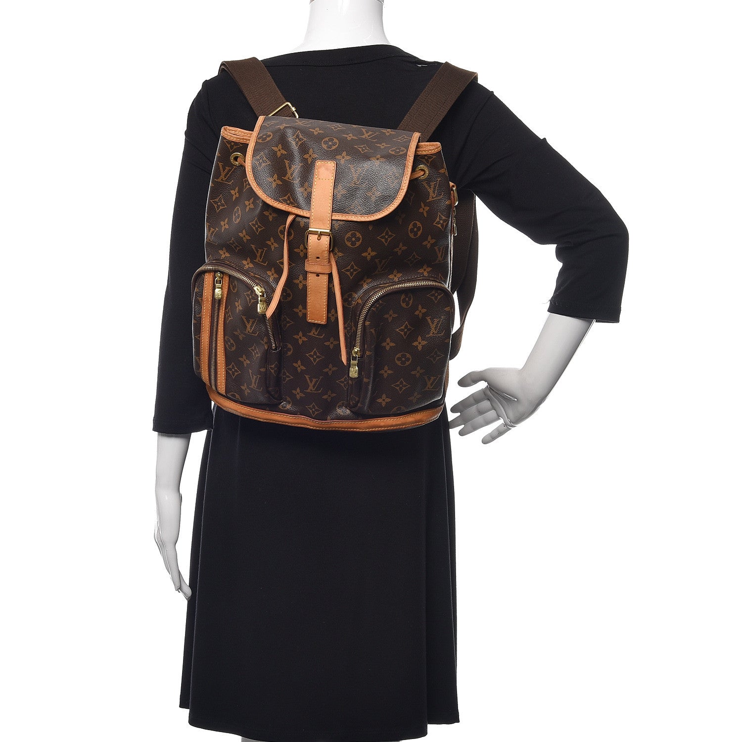 Louis Vuitton Monogram Bosphore Backpack 2 of 9