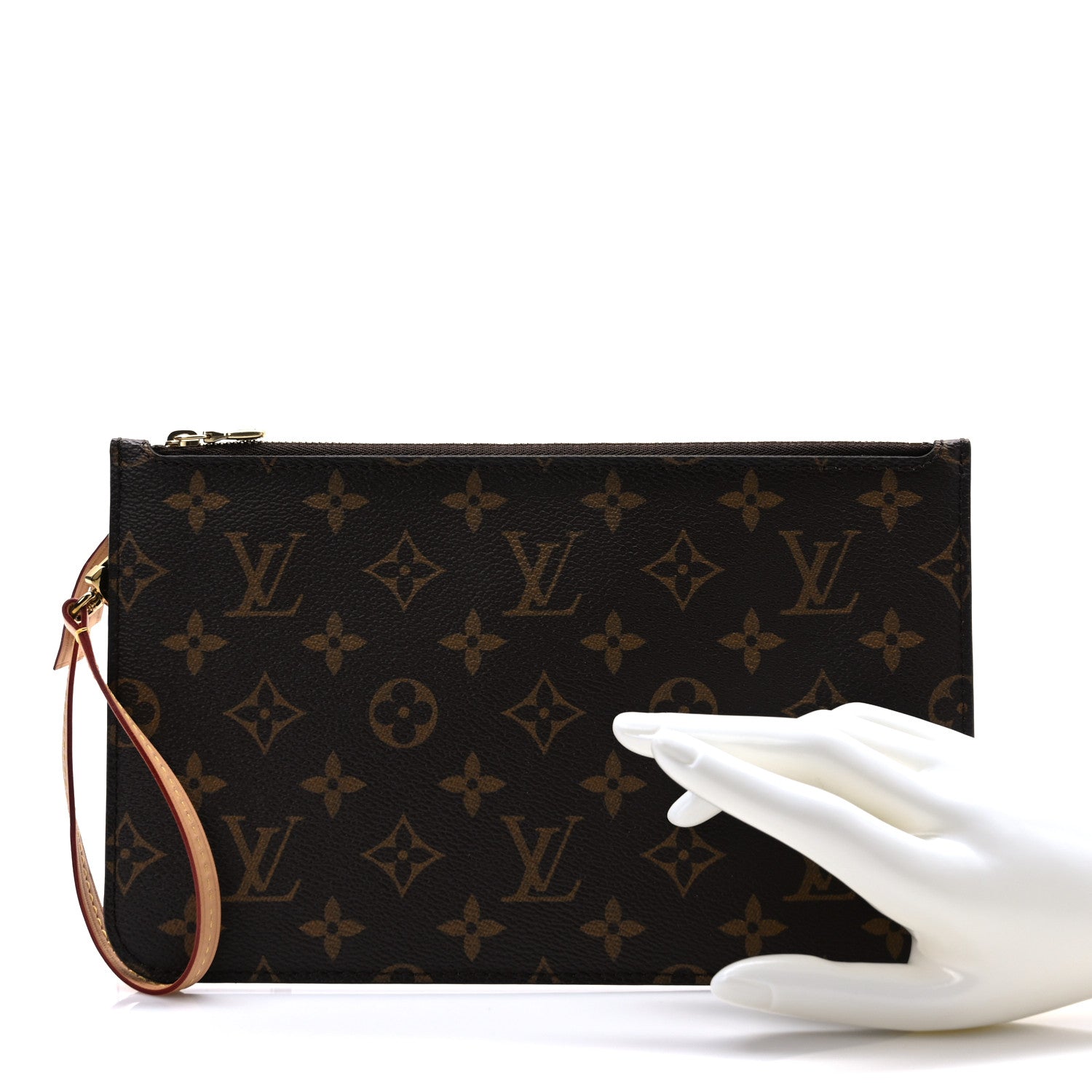 Louis Vuitton Monogram Neverfull MM GM Pochette 2 of 6