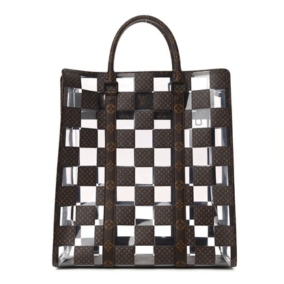 Louis Vuitton PVC Monogram Chess Sac Plat 1 of 9
