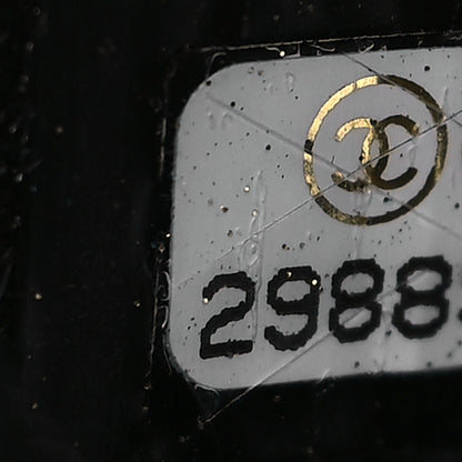 Chanel Calfskin Chain 20s Signature Bowling Bag Black 7 of 9