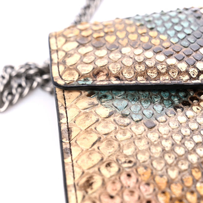 Gucci Snakeskin Mini Dionysus Chain Wallet Multicolor 14 of 14