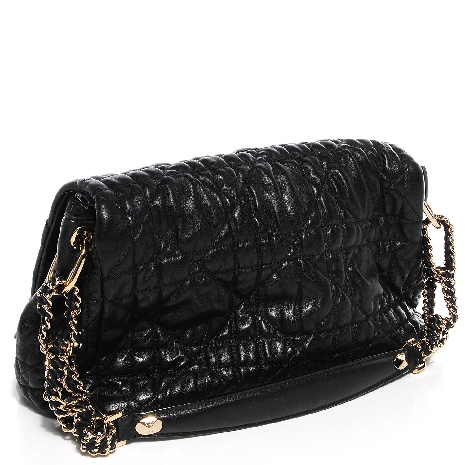 Christian Dior Lambskin Cannage Medium Delidior Flap Bag 3 of 7