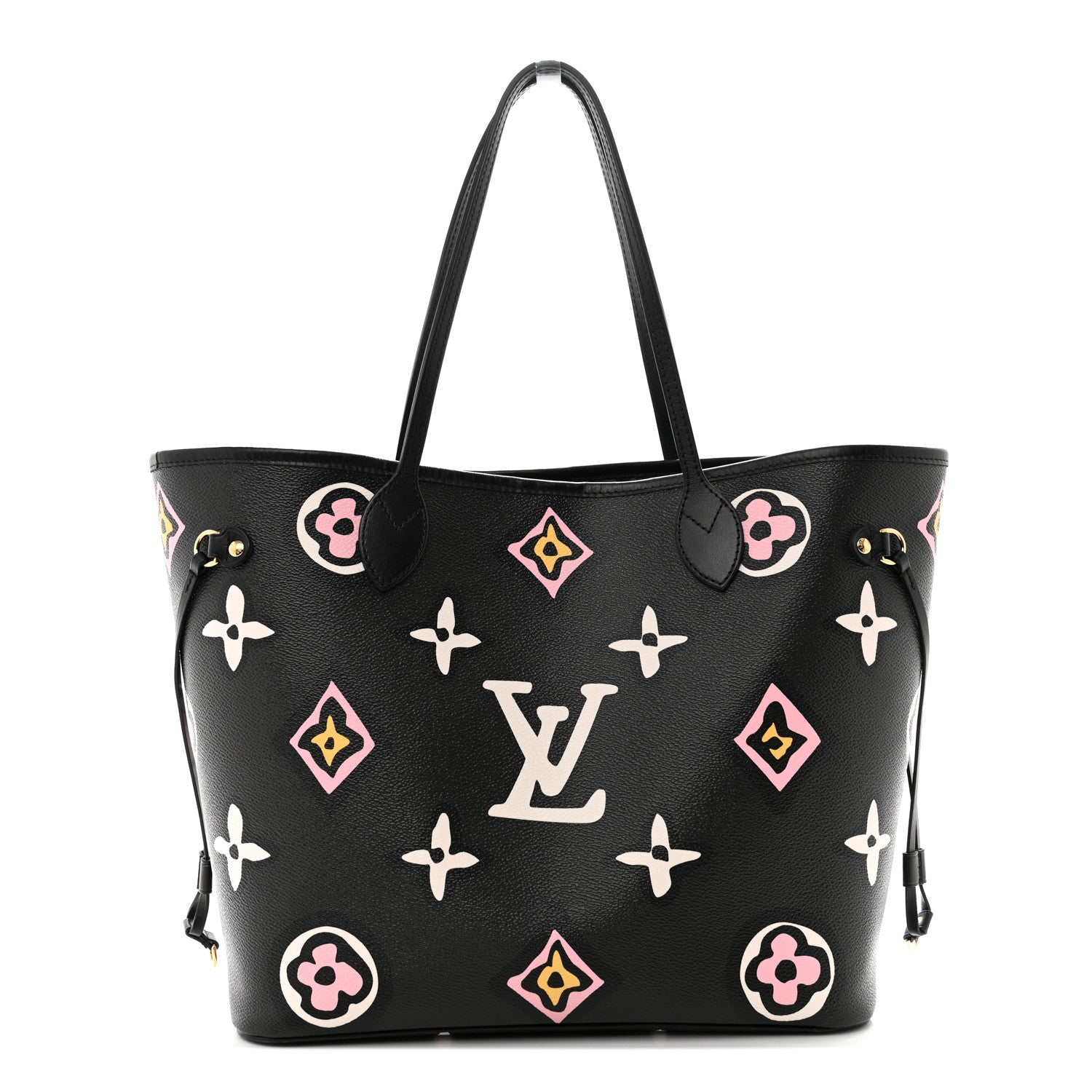 Louis Vuitton Monogram Giant Wild at Heart Neverfull MM Black 1 of 11