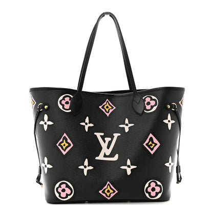 Louis Vuitton Monogram Giant Wild at Heart Neverfull MM Black 1 of 11