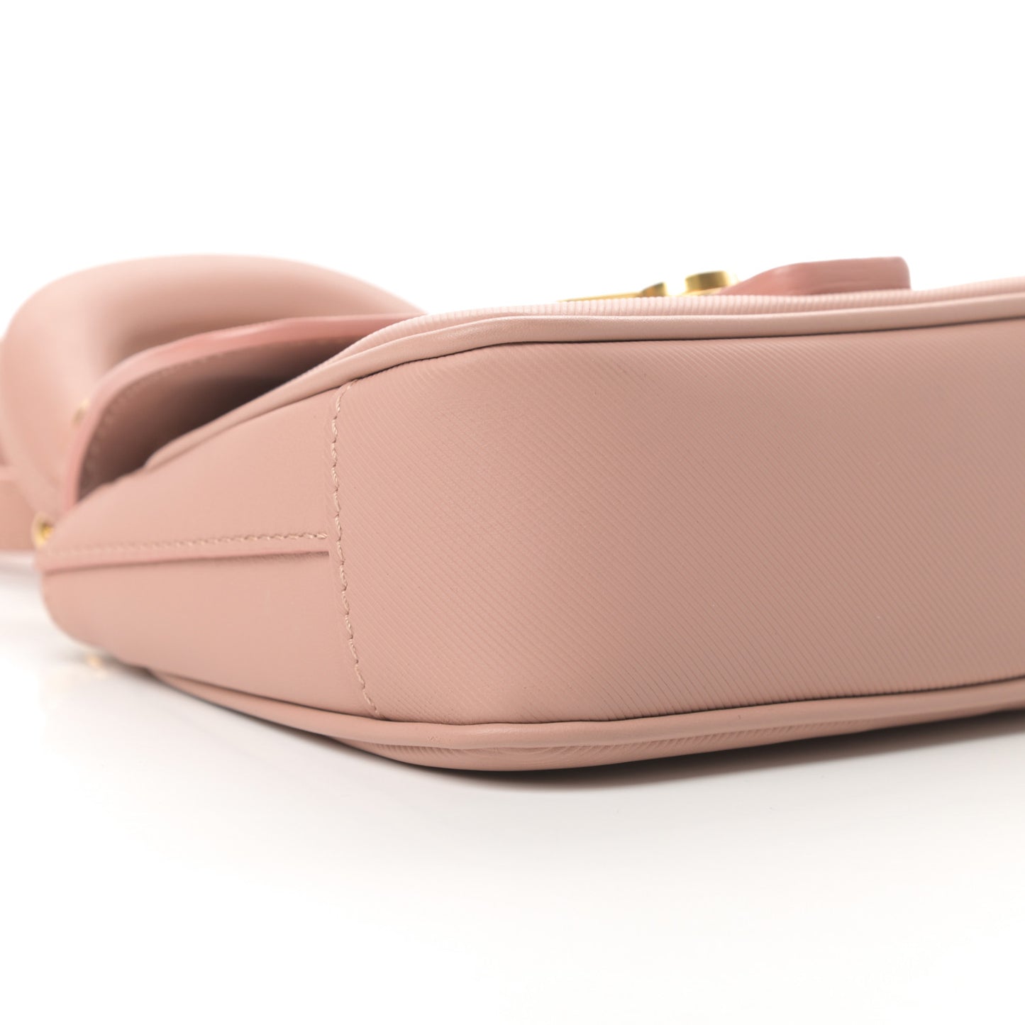 Trench Calfskin Mini DK88 Top Handle Bag Ash Rose