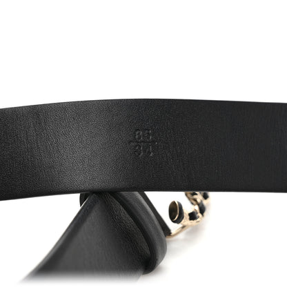 Chanel Calfskin CC Chain Belt 85 34 Black 5 of 6