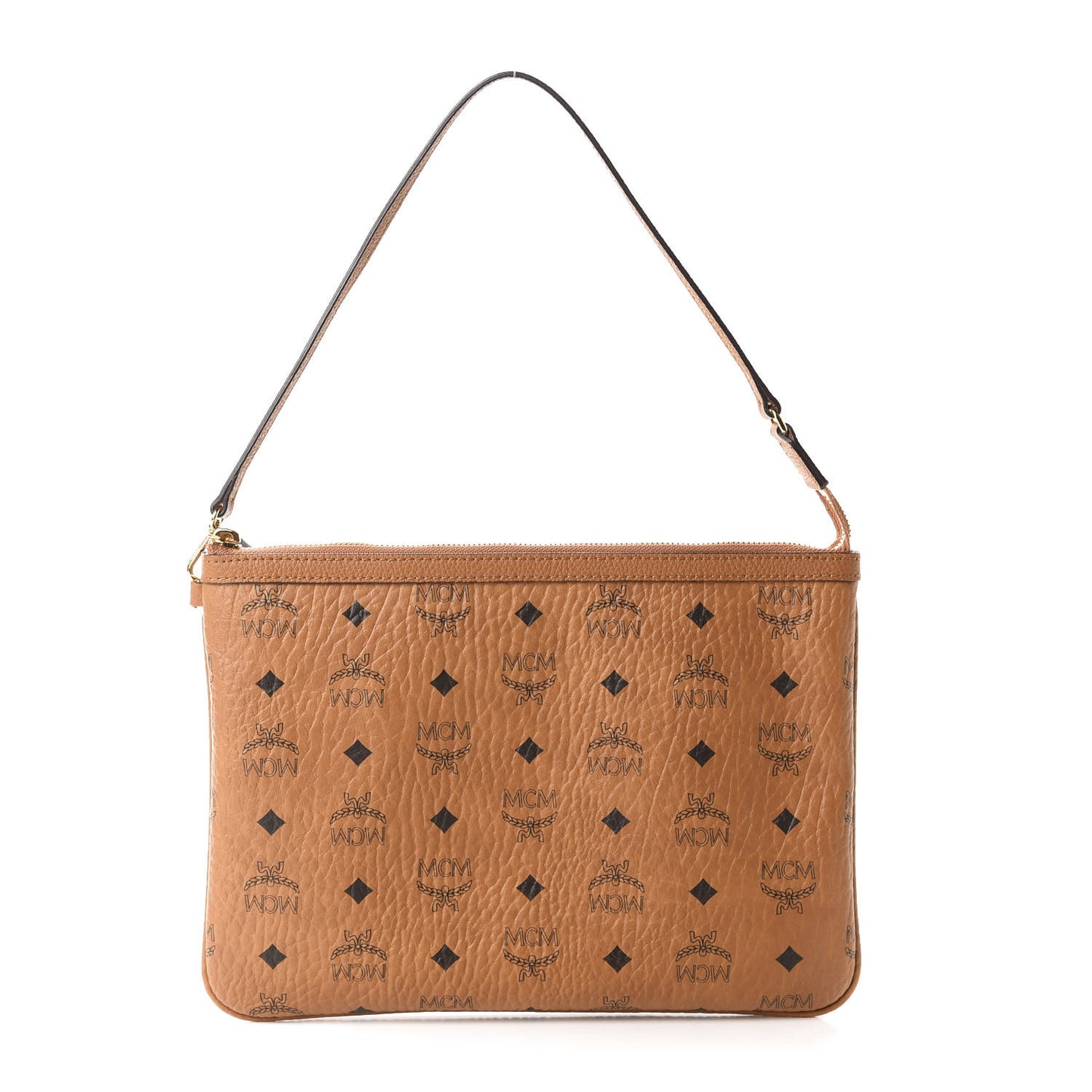 Visetos Liz Shopper Tote Pouch Cognac