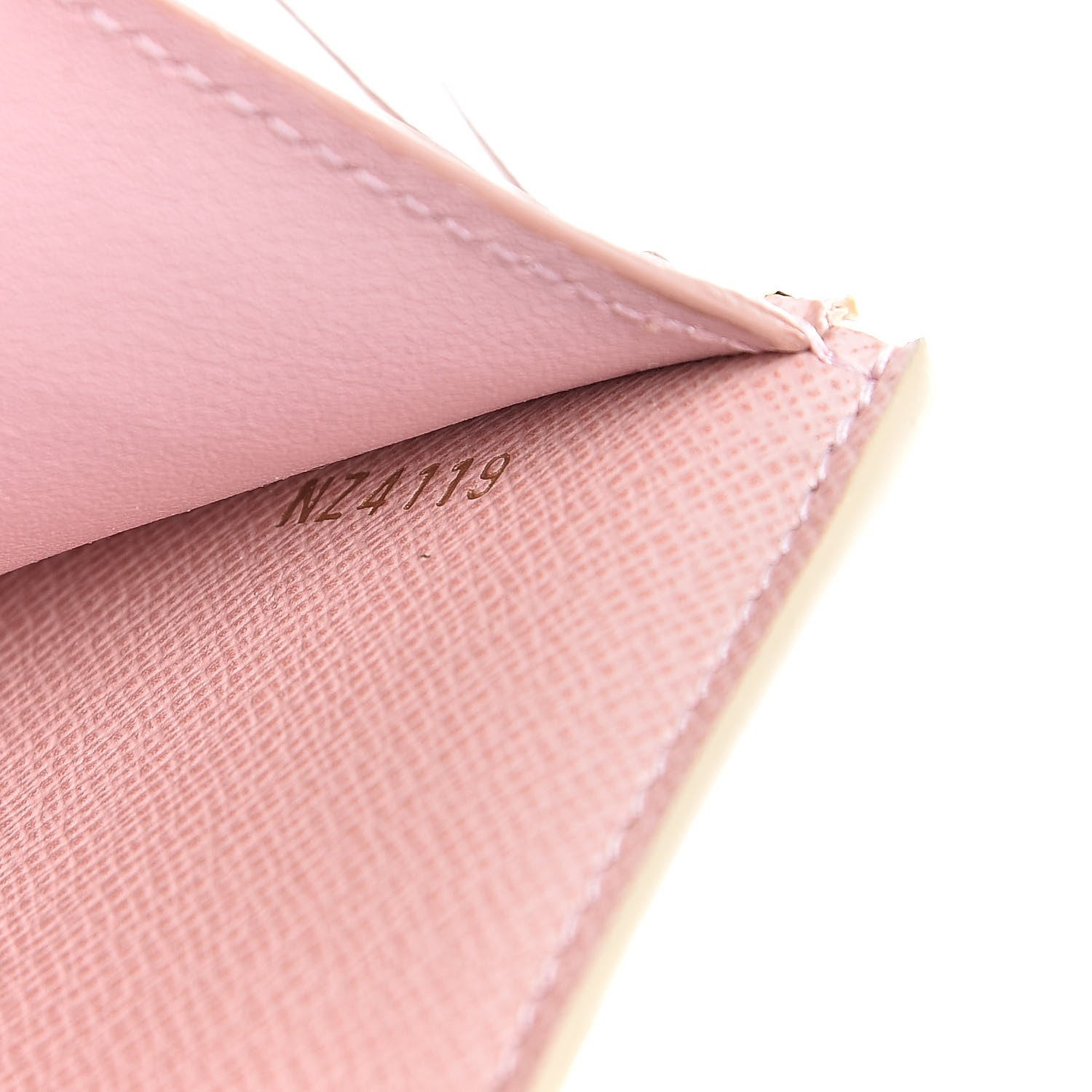 Louis Vuitton Damier Azur Victorine Wallet Rose Ballerine 7 of 7