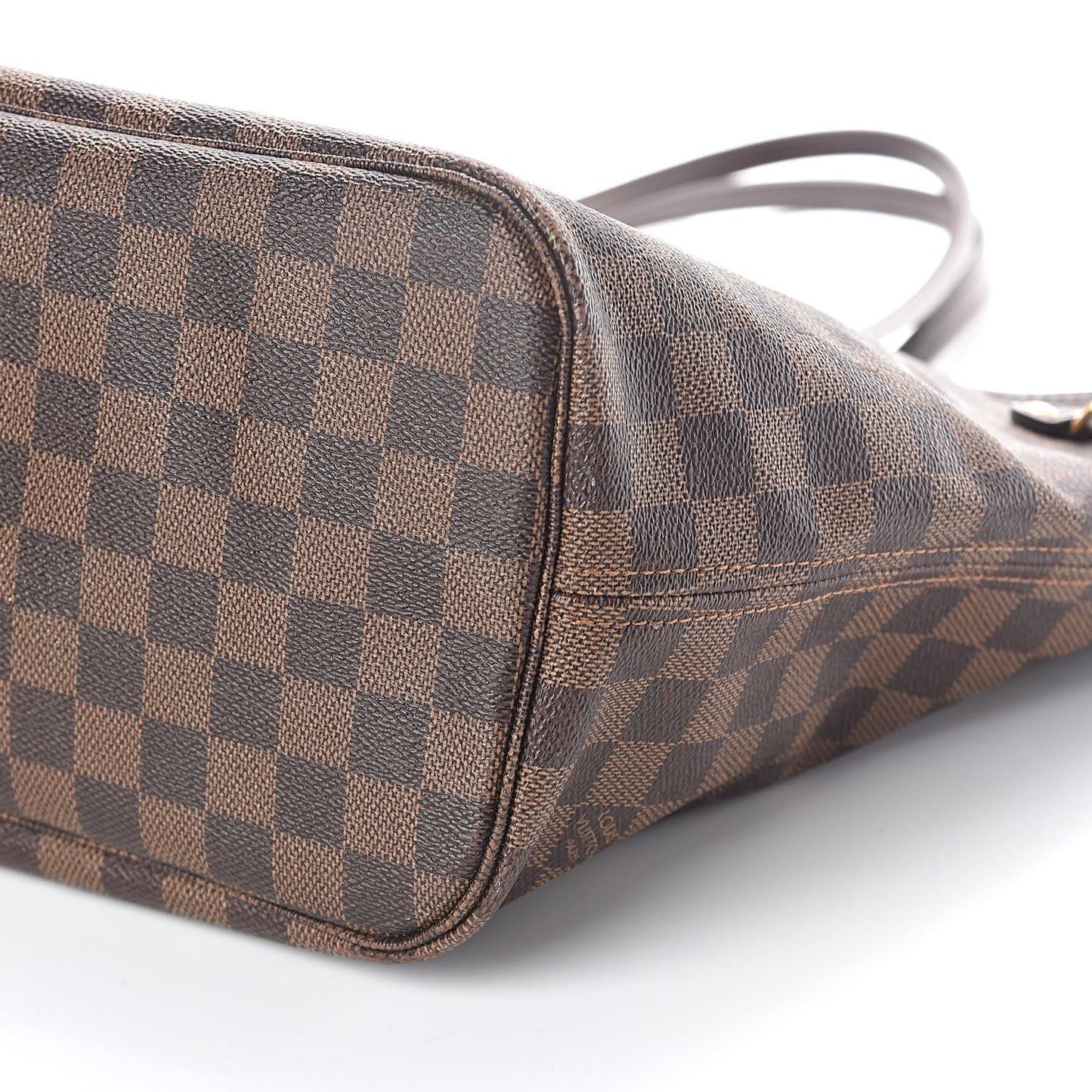 Damier Ebene Neo Neverfull MM Rose Ballerine