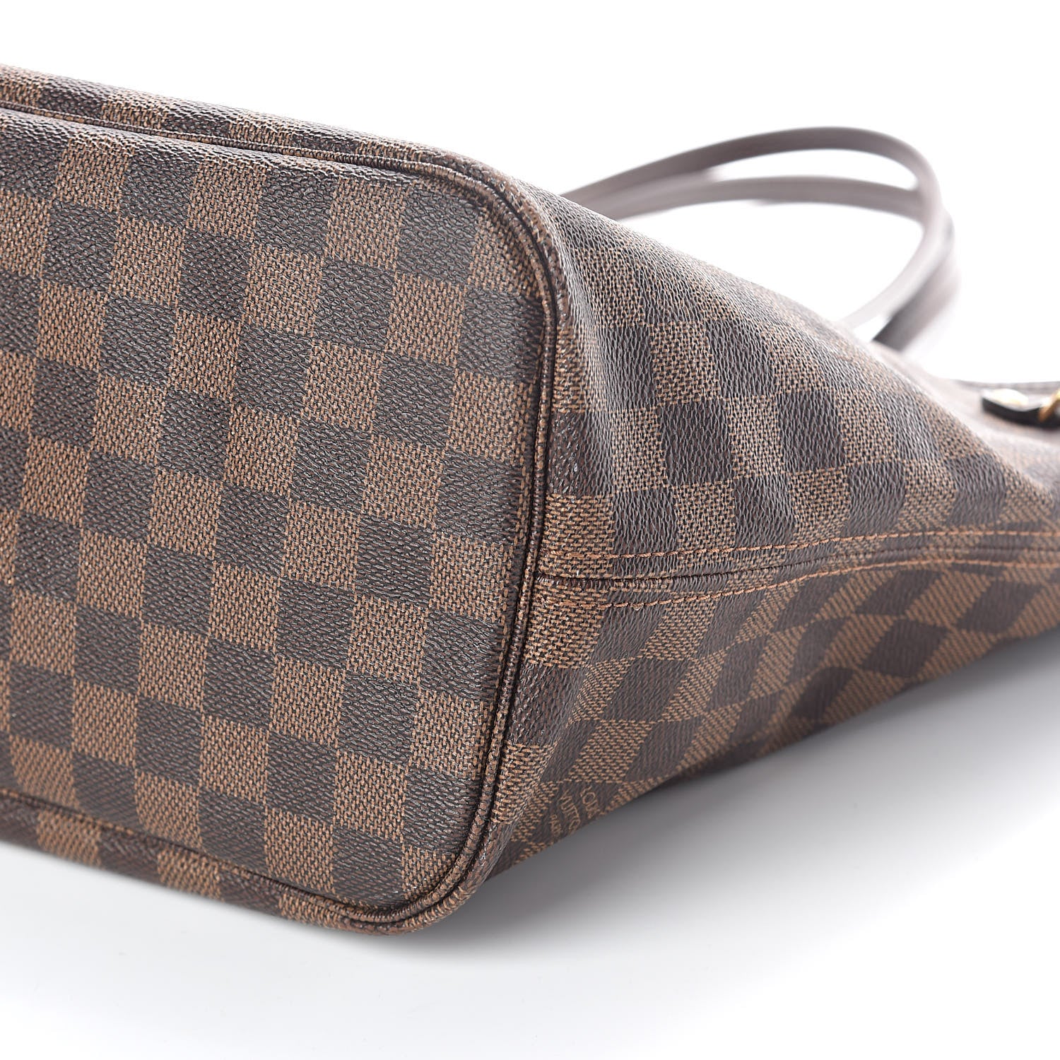 Louis Vuitton Damier Ebene Neo Neverfull MM Rose Ballerine 11 of 11