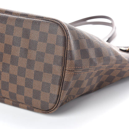 Louis Vuitton Damier Ebene Neo Neverfull MM Rose Ballerine 11 of 11