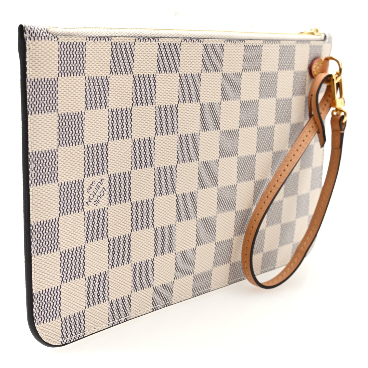 Louis Vuitton Damier Azur Braided Neverfull MM GM Pochette 3 of 6
