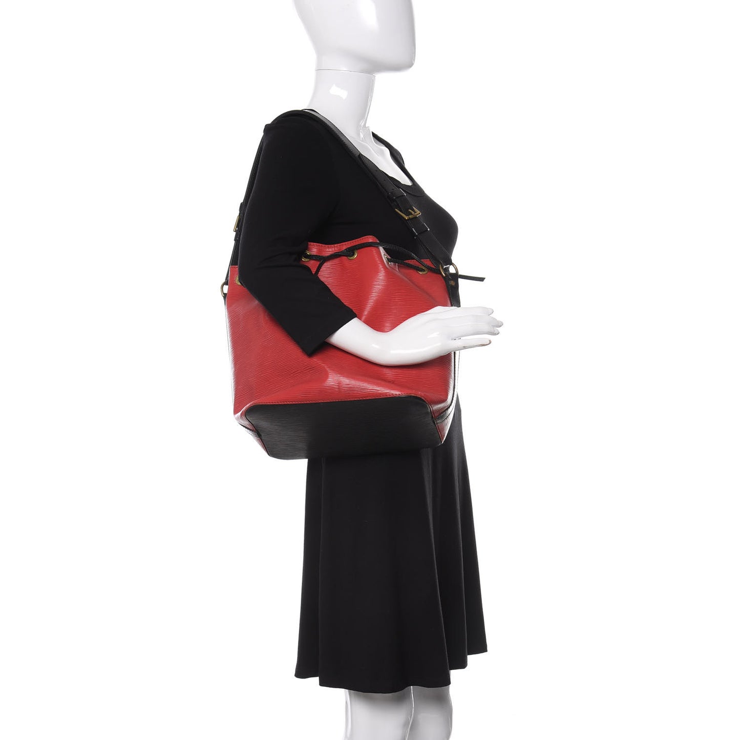 Epi Petit Bi-Color Noe Castillan Red Black