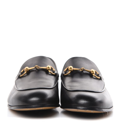Gucci Calfskin Horsebit Mens Jordaan Loafers 7 Black 2 of 11