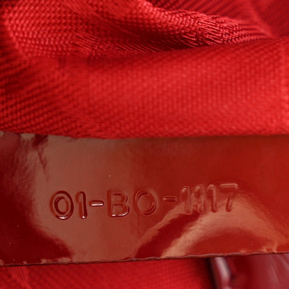 Christian Dior Patent Cannage Mini Lady Dior Red 7 of 12