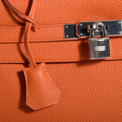 Hermes Togo Kelly Retourne 32 Orange 18 of 22