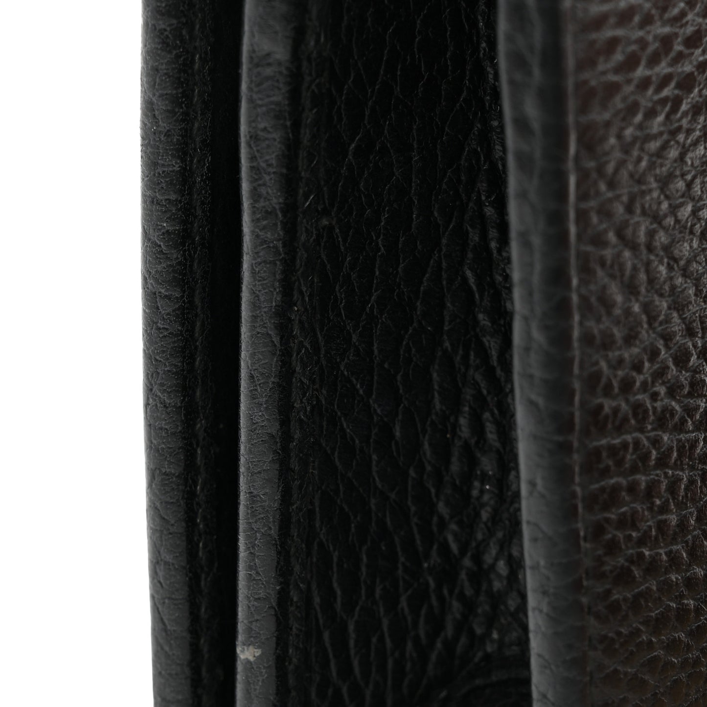 Calfskin Mini GG Marmont Chain Wallet Black