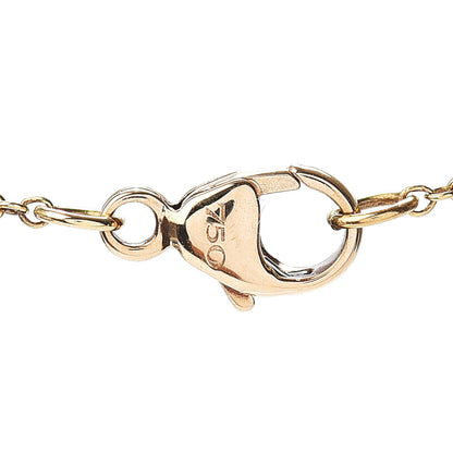 David Yurman 18K Yellow Gold Diamond Cable Collectibles Pave Charm Pendant Necklace 5 of 6