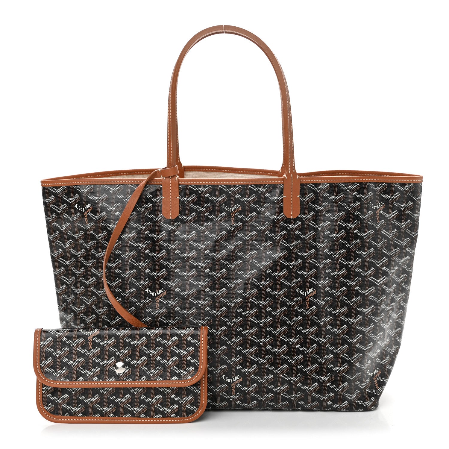 Goyard Goyardine Saint Louis PM Black Gold 1 of 12