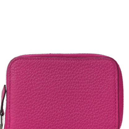 Hermes Togo Azap Mini Wallet Rose Pourpre 7 of 9