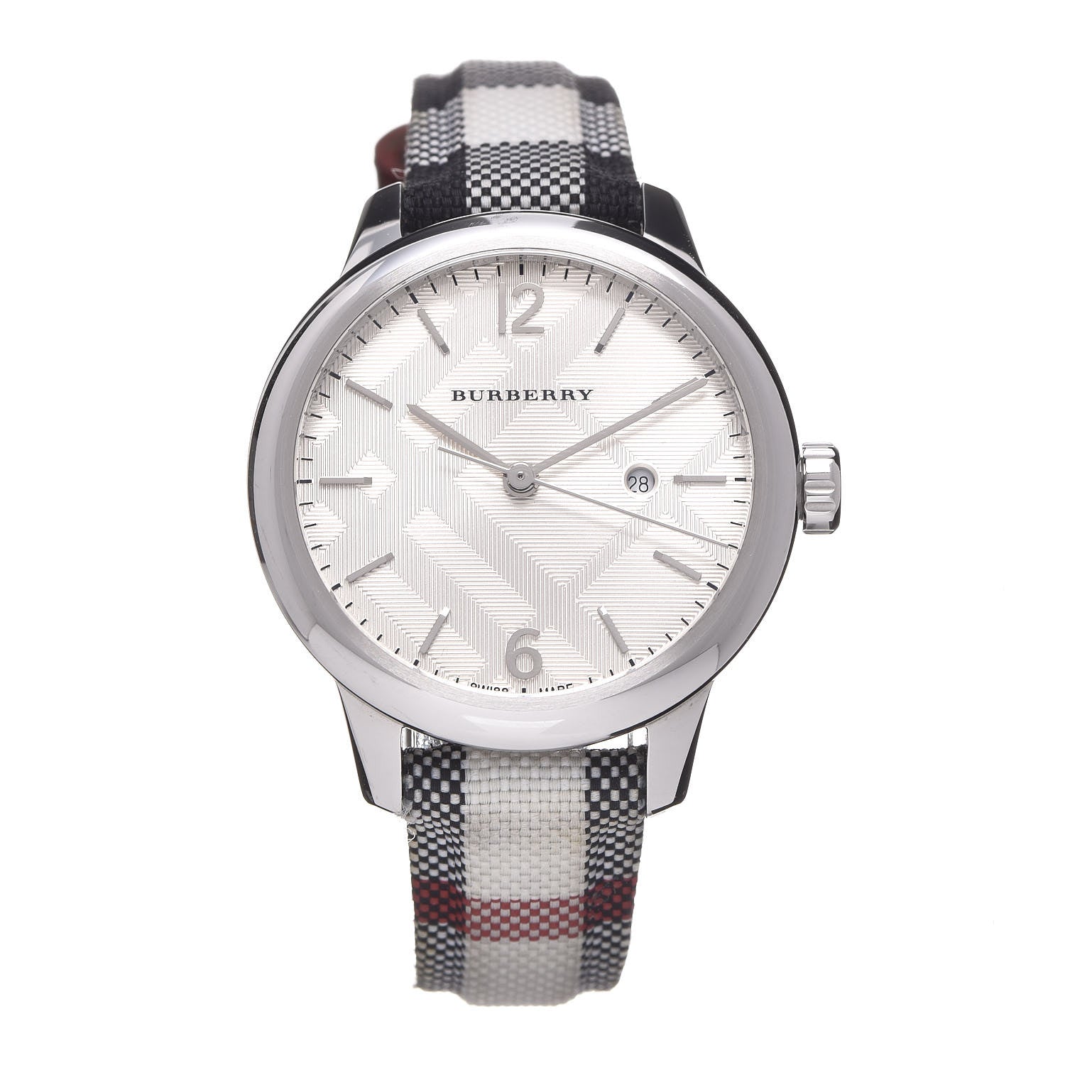 Burberry Stainless Steel Calfskin 32mm Classic Quartz Watch BU10112 1 of 8