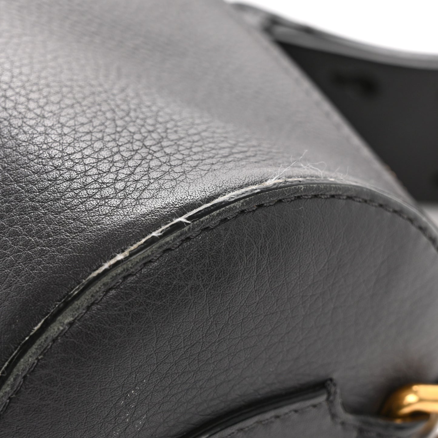 Calfskin The Barrel Bag Charcoal Grey