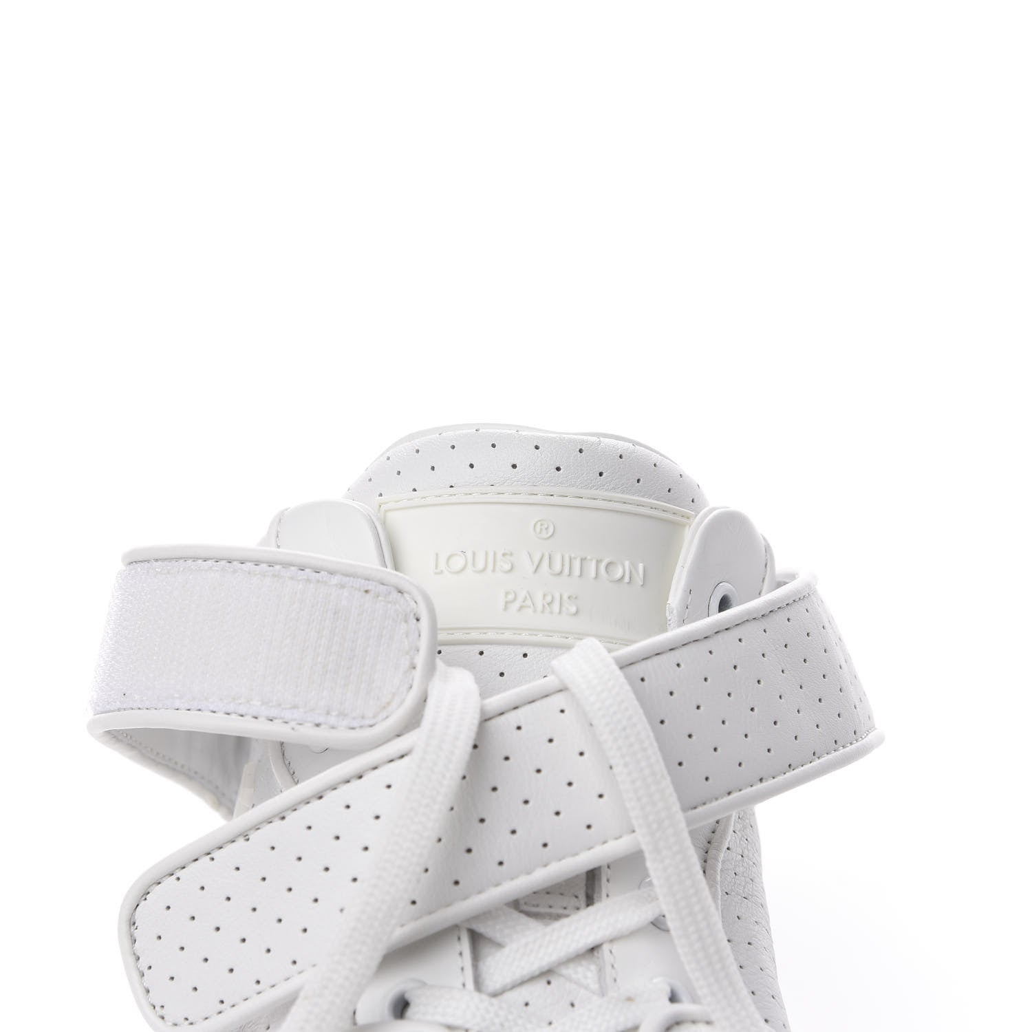 Louis Vuitton Calfskin Perforated Acapulco Sneakers 8 White 12 of 13