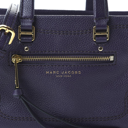 Marc Jacobs Textured Calfskin Mini Cruiser Convertible Satchel Grape 9 of 9